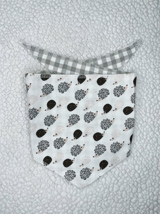 Hedgehog Tie Dog Bandana