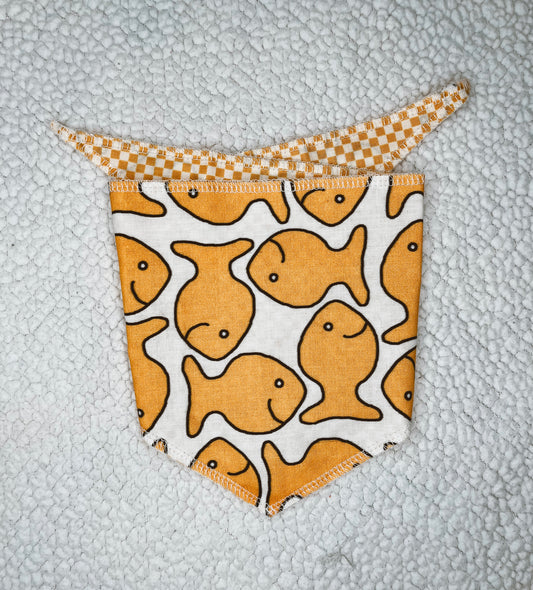 Goldfish Tie Dog Bandana