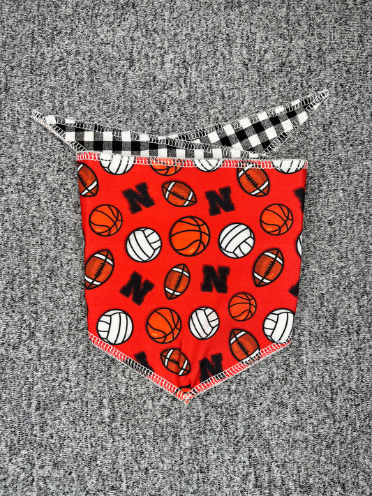 NE Ball Tie Dog Bandana