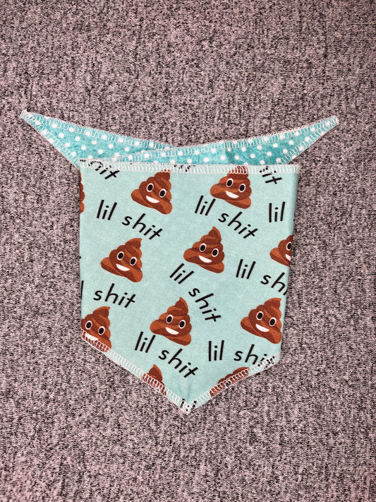 Lil Shit Tie Dog Bandana